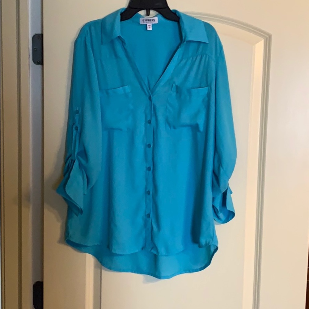 Express Button Up Blouse
